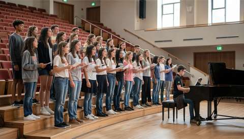 School Choir From Audition to Concert